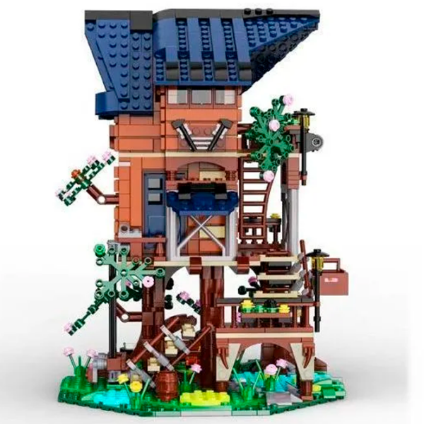 Constructor CaDa The Four Seasons Tree House Brown Numărul de piese 1155, 14+ photo 5