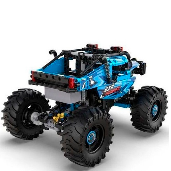 Constructor cu telecomandă CaDa Monster Truck Blue Numărul de piese 699, 8+ photo 3