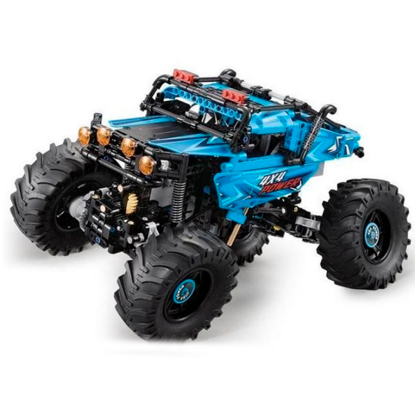 Constructor cu telecomandă CaDa Monster Truck Blue Numărul de piese 699, 8+ photo 4