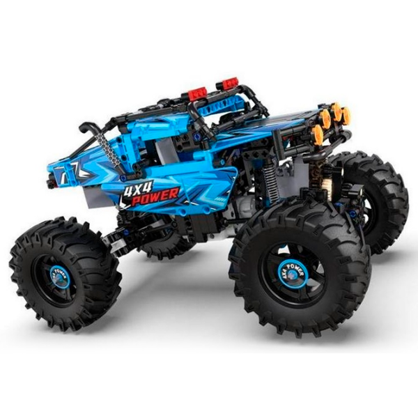 Constructor cu telecomandă CaDa Monster Truck Blue Numărul de piese 699, 8+ photo 5