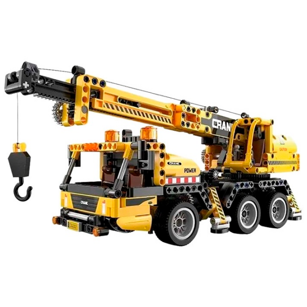 Конструктор CaDa Mobile Crane Желтый Количество деталей 658, 8+ photo 2