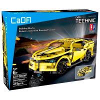 Constructor cu telecomandă CaDa Chevrolet Camaro Yellow Numărul de piese 419, 6+