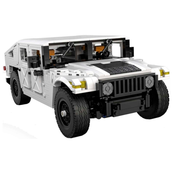 Constructor CaDa Hummer Humvee White Numărul de piese 1380, 8+ photo 4
