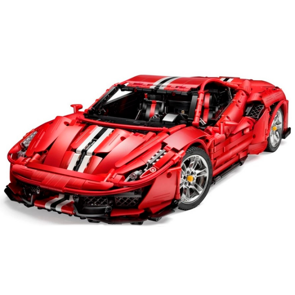 Constructor CaDa Italian super car Red Numărul de piese 3246, 14+ photo 3