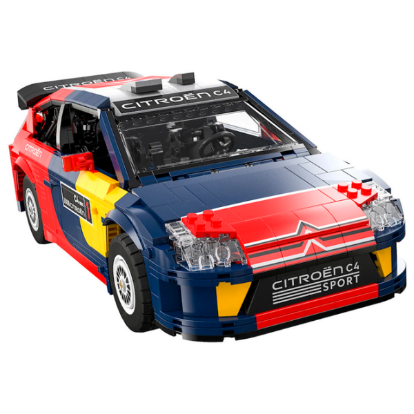 Constructor CaDa 2008 Citroen C4 WRC Red Numărul de piese 1569, 8+ photo 2