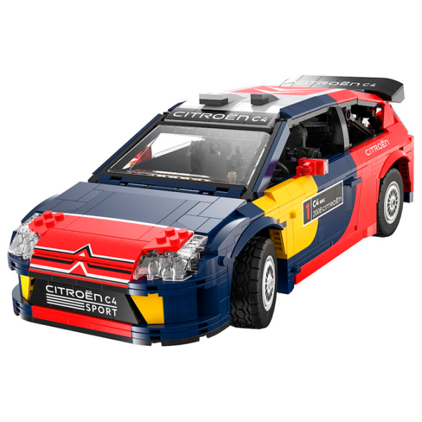 Constructor CaDa 2008 Citroen C4 WRC Red Numărul de piese 1569, 8+ photo 3