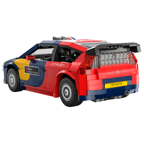 Constructor CaDa 2008 Citroen C4 WRC Red Numărul de piese 1569, 8+ photo 4