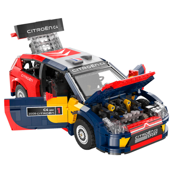 Constructor CaDa 2008 Citroen C4 WRC Red Numărul de piese 1569, 8+ photo 5