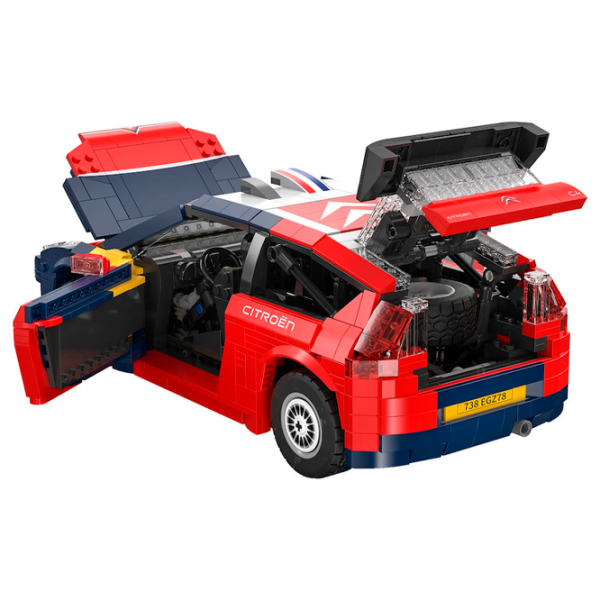 Constructor CaDa 2008 Citroen C4 WRC Red Numărul de piese 1569, 8+ photo 6