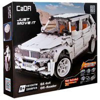 Constructor CaDa BMW G5 SUV 4WD White Numărul de piese 2208, 8+