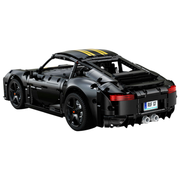 Constructor CaDa Porshe RUF GT Black Numărul de piese 1655, 8+ photo 5