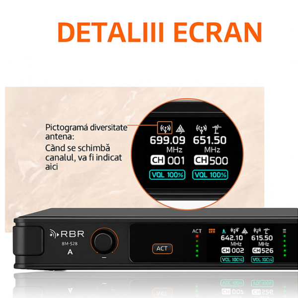 Microfon RBR BM-688 Black  photo 5