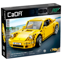 Constructor CaDa RUF CTR Yellow Numărul de piese 1515, 8+