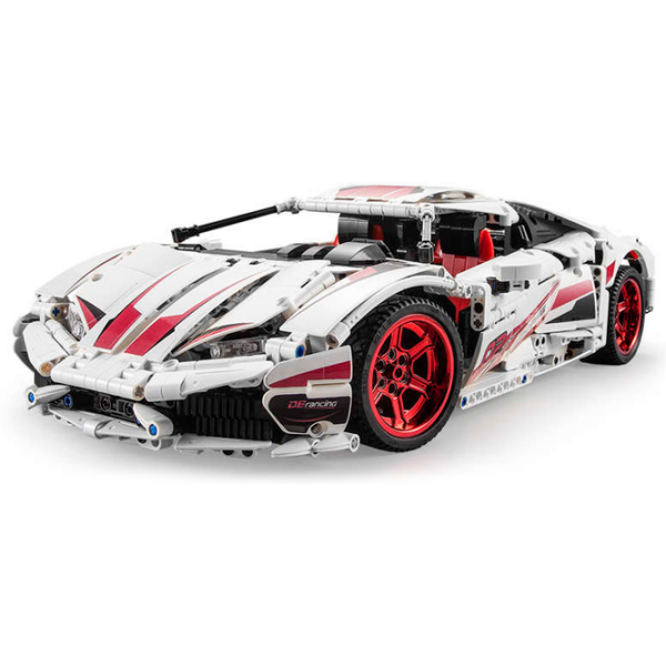 Constructor CaDa Lamborghini Huracan White Numărul de piese 1696, 8+ photo 2