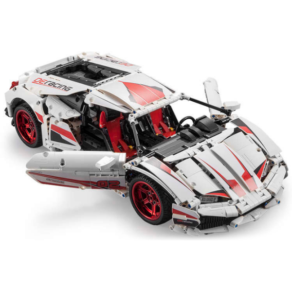 Constructor CaDa Lamborghini Huracan White Numărul de piese 1696, 8+ photo 3