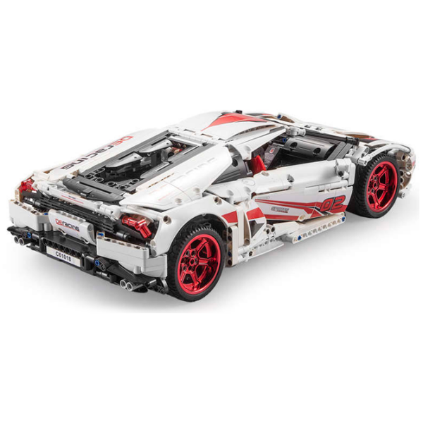 Constructor CaDa Lamborghini Huracan White Numărul de piese 1696, 8+ photo 4