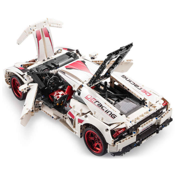 Constructor CaDa Lamborghini Huracan White Numărul de piese 1696, 8+ photo 5