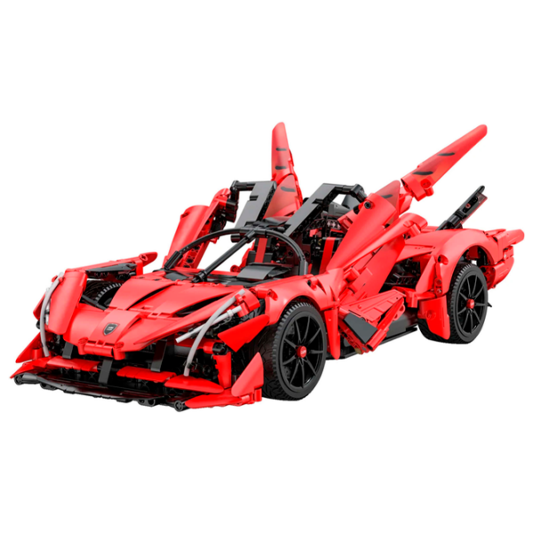 Constructor CaDa APE Super-Car Red Numărul de piese 1823, 8+ photo 6