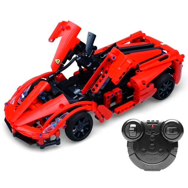 Constructor cu telecomandă CaDa Red Storm Red Numărul de piese 380, 6+ photo 3