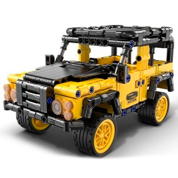 Constructor CaDa Defender Off-Road Yellow Numărul de piese 389, 8+ photo 2