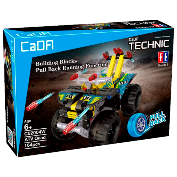 Constructor CaDa ATV Quad Gray Numărul de piese 164, 6+ photo 1