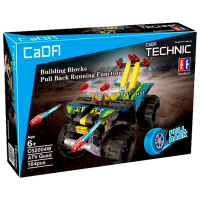 Constructor CaDa ATV Quad Gray Numărul de piese 164, 6+