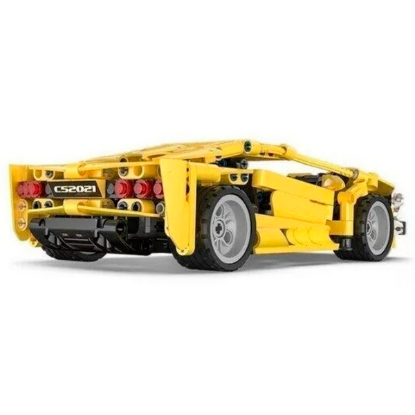 Constructor CaDa Lightning Sport Car Yellow Numărul de piese 357, 6+ photo 3