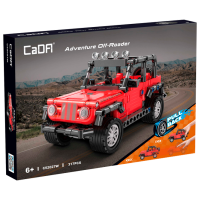 Constructor CaDa Adventure Off Roader Red Numărul de piese 317, 6+