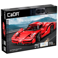 Constructor cu telecomandă CaDa Red Blade Red Numărul de piese 405, 6+