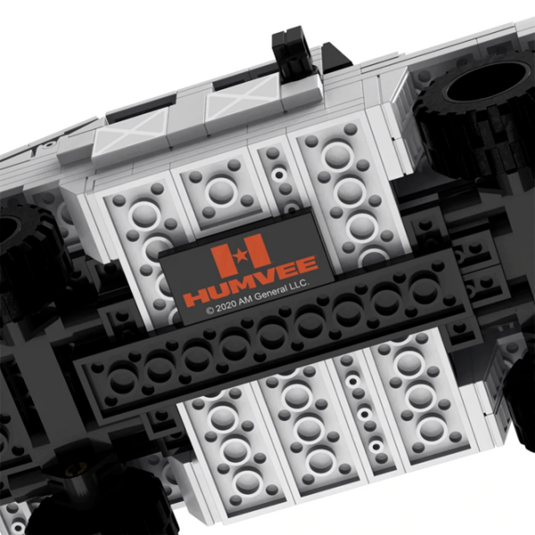 Constructor CaDa Hummer Humvee White Numărul de piese 328, 8+ photo 4