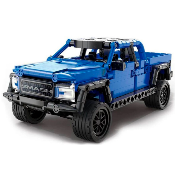 Constructor CaDa Smash Off-Roader Blue Numărul de piese 390, 6+ photo 2