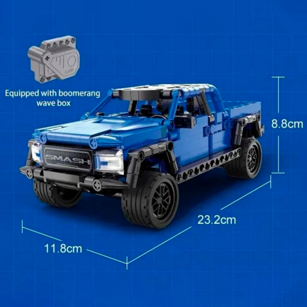 Constructor CaDa Smash Off-Roader Blue Numărul de piese 390, 6+ photo 3