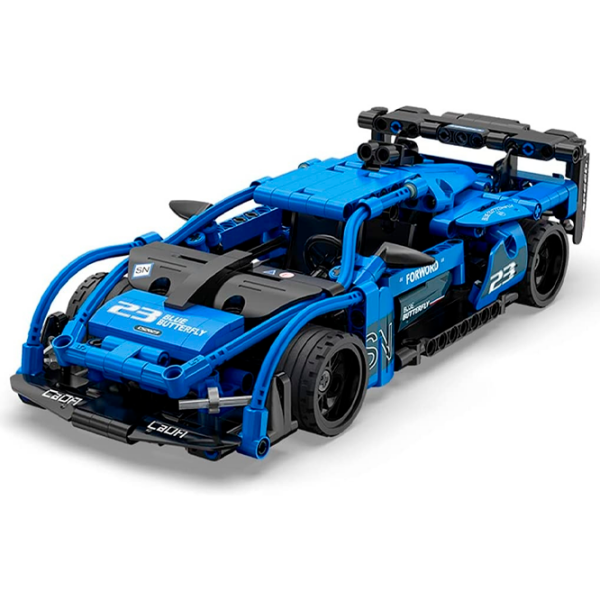 Constructor CaDa Shadow Sports Car Blue Numărul de piese 380, 6+ photo 3