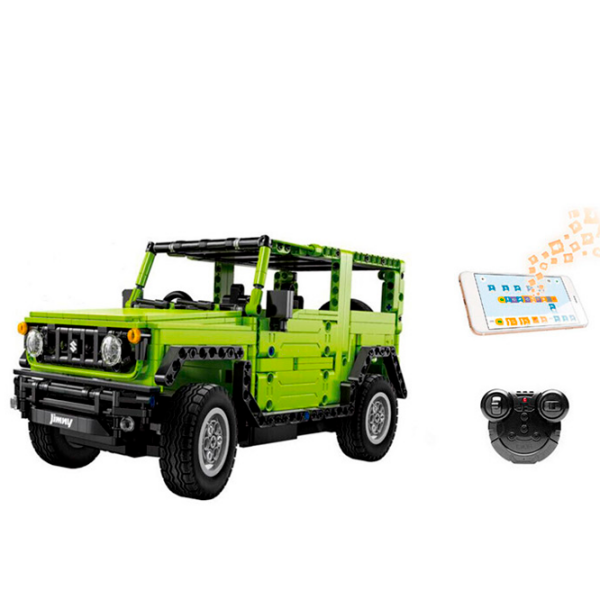 Constructor cu telecomandă CaDa Suzuki JIMNY Green Numărul de piese 579, 8+ photo 2