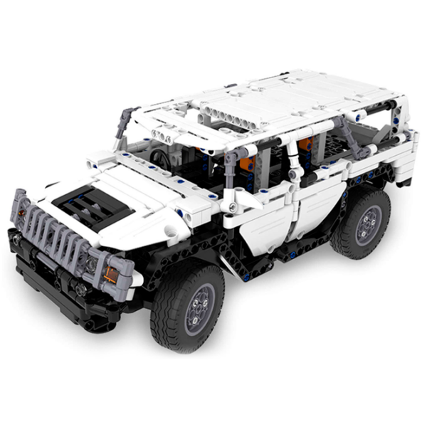 Constructor cu telecomandă CaDa Hummer Warrior H2 White Numărul de piese 575, 6+ photo 4