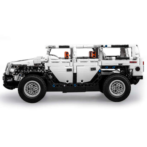 Constructor cu telecomandă CaDa Hummer Warrior H2 White Numărul de piese 575, 6+ photo 5