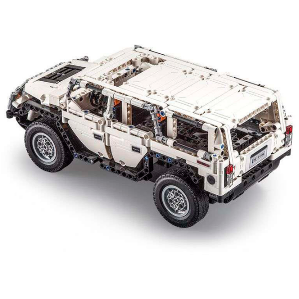 Constructor cu telecomandă CaDa Hummer Warrior H2 White Numărul de piese 575, 6+ photo 6