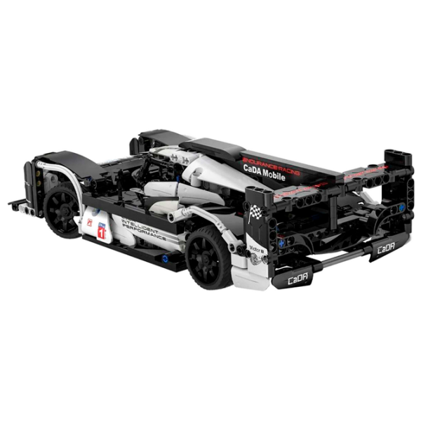 Constructor cu telecomandă CaDa GT Sport Car White Numărul de piese 427, 6+ photo 4