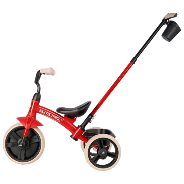 Triciclu Qplay Elite Pro Red  Metal / Pentru copii photo 2