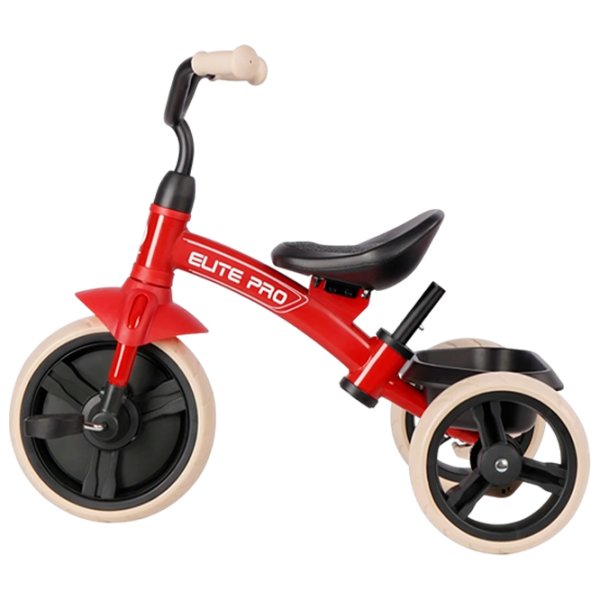 Triciclu Qplay Elite Pro Red  Metal / Pentru copii photo 5