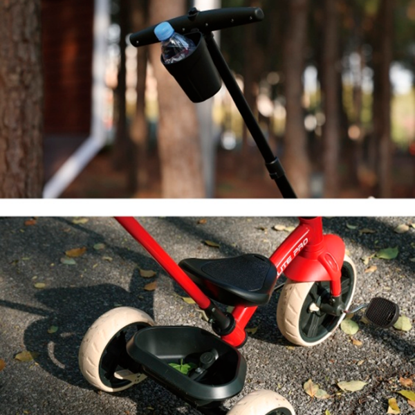 Triciclu Qplay Elite Pro Red  Metal / Pentru copii photo 12