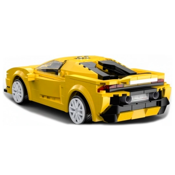 Constructor cu telecomandă CaDa EVO Race Car Yellow Numărul de piese 289, 6+ photo 3