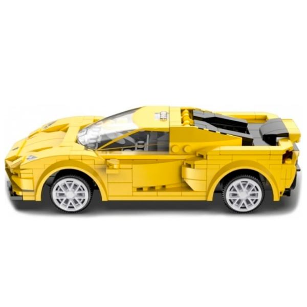 Constructor cu telecomandă CaDa EVO Race Car Yellow Numărul de piese 289, 6+ photo 4