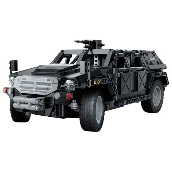 Constructor cu telecomandă CaDa Fierce Warrior SUV Black Numărul de piese 561, 6+ photo 2