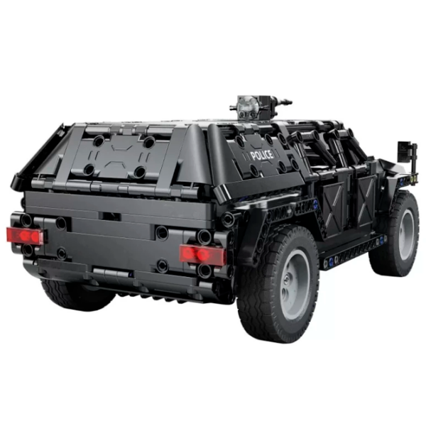 Constructor cu telecomandă CaDa Fierce Warrior SUV Black Numărul de piese 561, 6+ photo 3