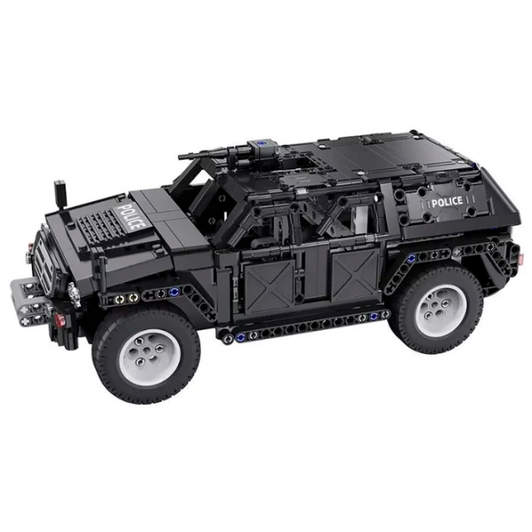 Constructor cu telecomandă CaDa Fierce Warrior SUV Black Numărul de piese 561, 6+ photo 4