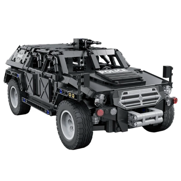 Constructor cu telecomandă CaDa Fierce Warrior SUV Black Numărul de piese 561, 6+ photo 6