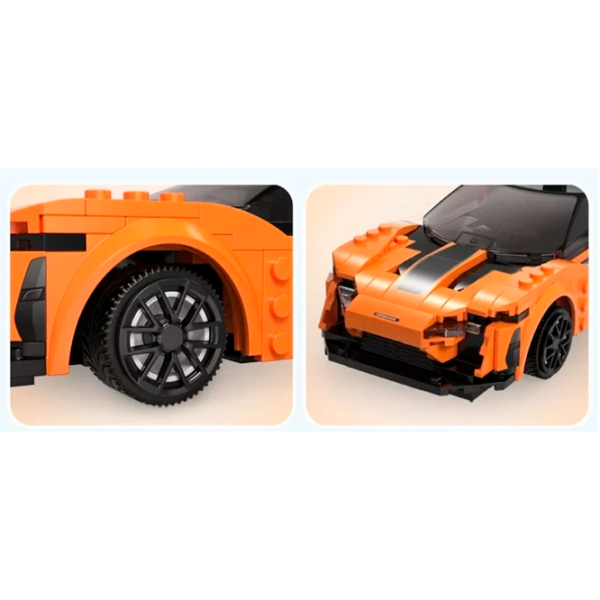 Constructor cu telecomandă CaDa Blaze Car Orange Numărul de piese 295, 6+ photo 3