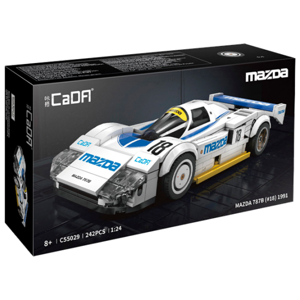 Constructor CaDa Mazda 787B White Numărul de piese 242, 6+ photo 1