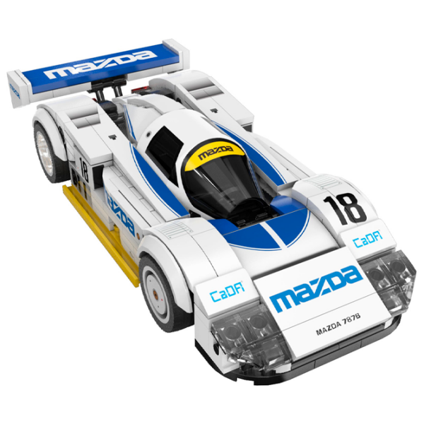 Constructor CaDa Mazda 787B White Numărul de piese 242, 6+ photo 5